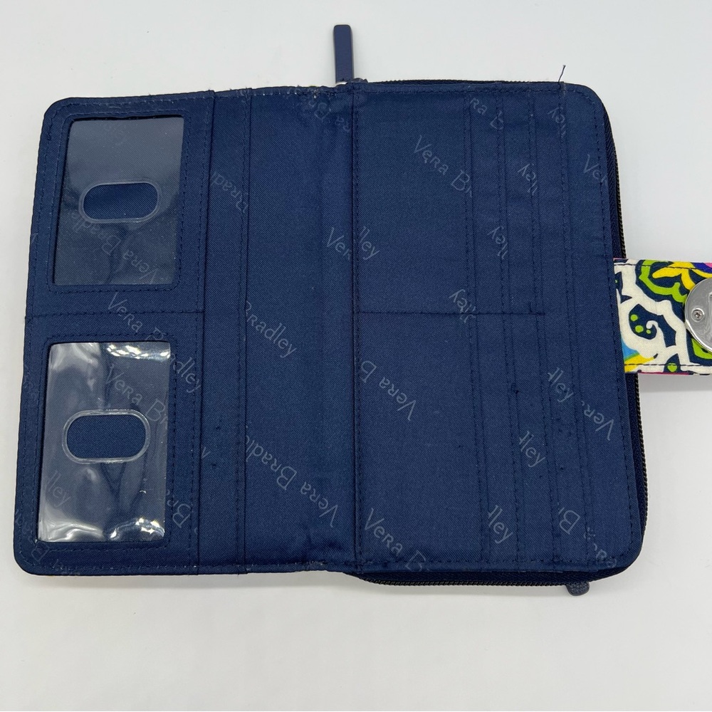 Vera Bradley Colorful Quilted Wallet - Picture 4 of 10